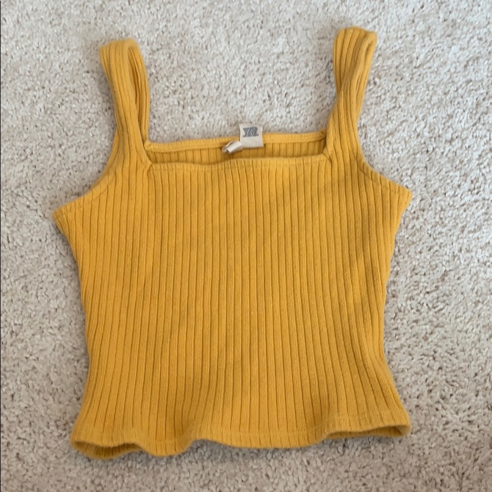 Sweater crop tank !!